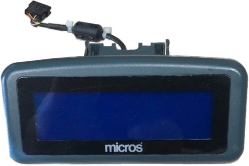 microsrearcustdisplay.jpg MICROS Rear Customer Display for Workstation 5/5A